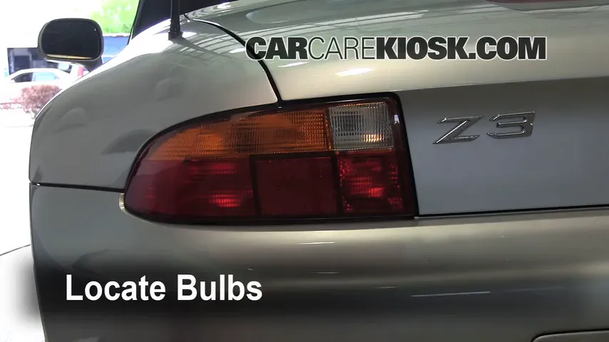 1997 BMW Z3 Roadster 2.8L 6 Cyl. Lights Turn Signal - Rear (replace bulb)